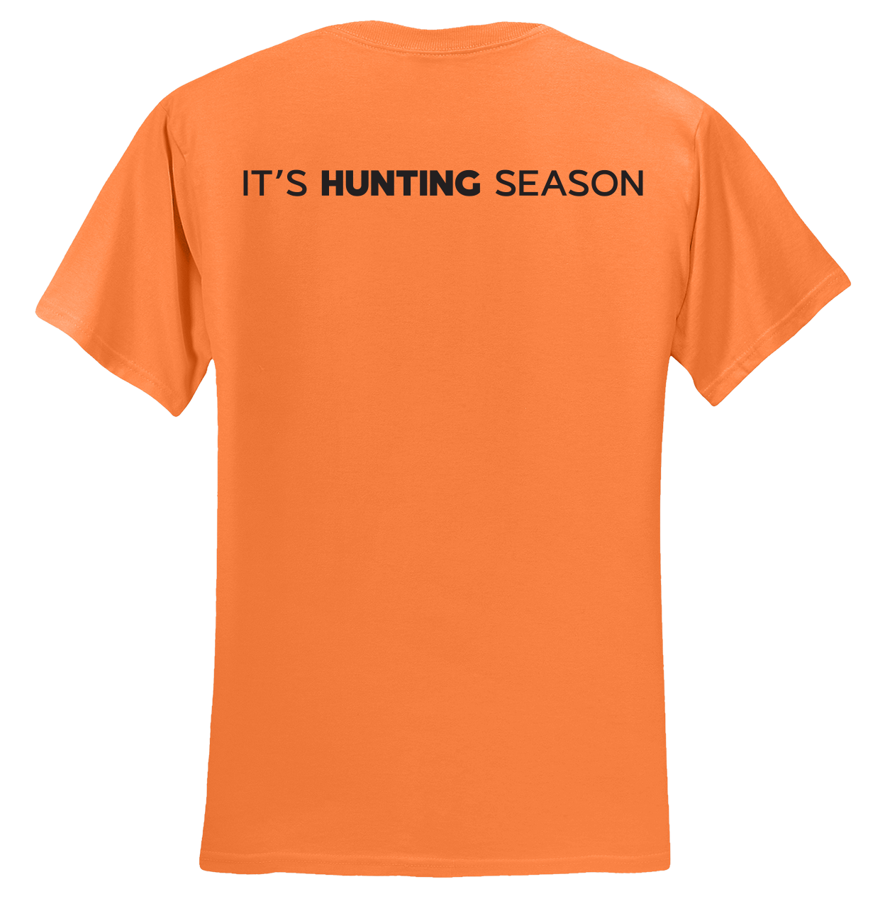 Trophy Hunting Tee Orange Back